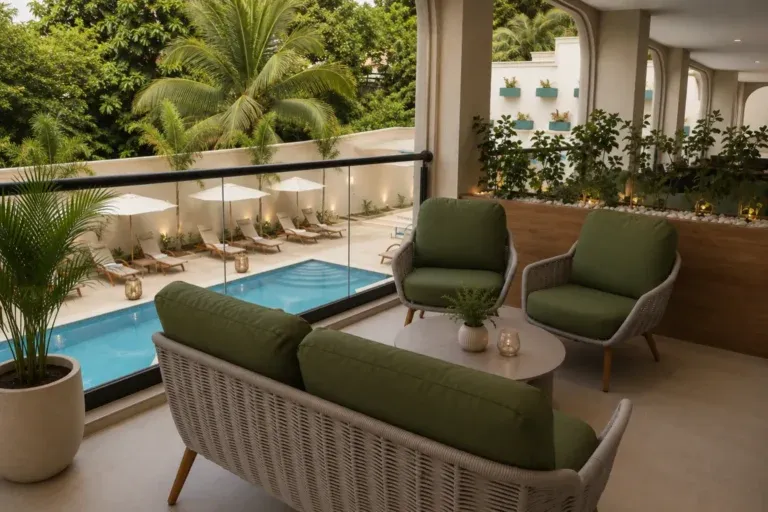 Residência do Bluezone Club em Santa Lúcia